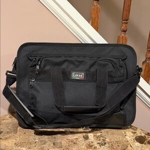 Lucas Portfolio Computer Travel Bag Briefcase